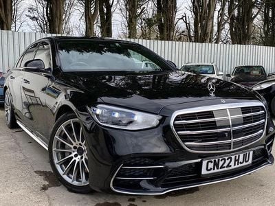 Used Mercedes S400 AMG line 2022 Black Sedan