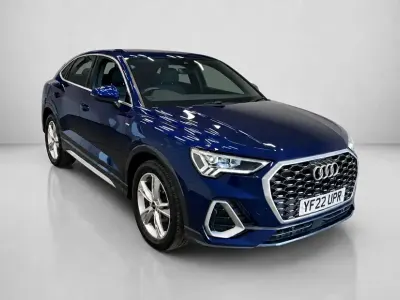 Used Audi Q3 Sportback S-Line 150 HP (110 kW) 2022 Blue SUV