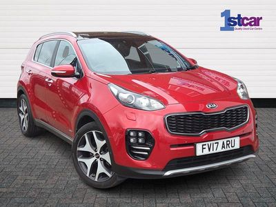 Used Kia Sportage GT-Line S 2017 Red SUV