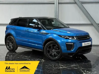 Używany Land Rover Range Rover evoque Landmark 180 KM (132 kW) 2019 Niebieski SUV