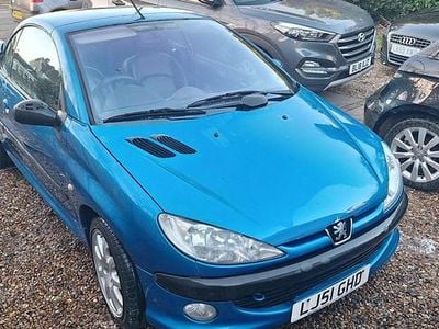 Blue Used 2001 Peugeot 206 Cabriolet | £395