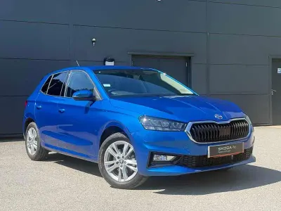 New Skoda Fabia SE L 85 HP (62 kW) 2025 Blue Hatchback
