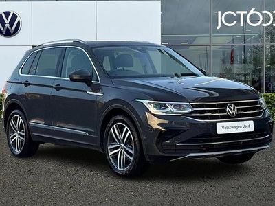 Grey Used 2022 VW Tiguan Elegance SUV | £21,650 (Fair price)