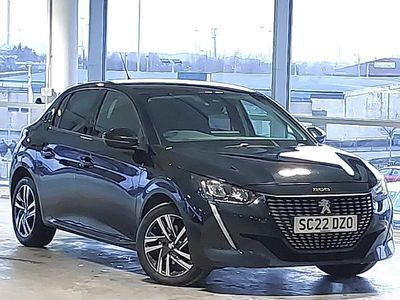 Used Peugeot 208 Allure+ 100 HP (73 kW) 2022 Black Hatchback
