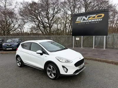 Używany Ford Fiesta Active 100 KM (73 kW) 2019 Biały Hatchback
