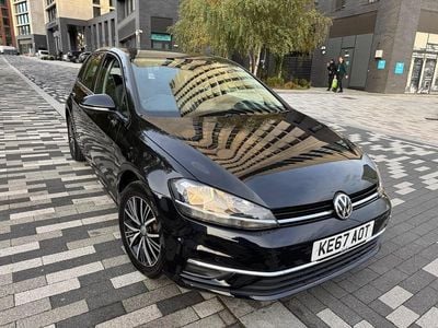 Used VW Golf VII SE 110 HP (80 kW) 2018 Black Hatchback