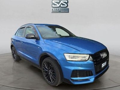 Used Audi Q3 Black Edition 180 HP (132 kW) 2018 Blue SUV