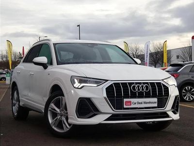 White Used 2020 Audi Q3 S-Line SUV | £20,998 (Fair price)