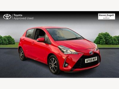 Red Used 2019 Toyota Yaris Hybrid Hatchback | £14,850 (Fair price)