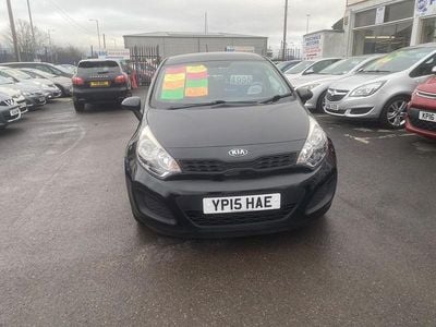 Used Kia Rio 2014 Black Hatchback