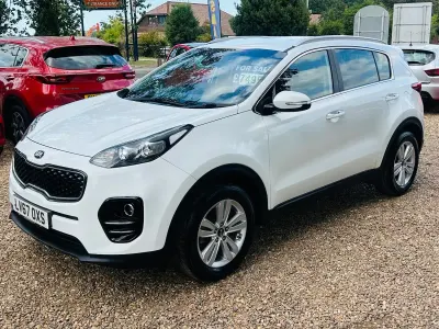 Used Kia Sportage 130 HP (95 kW) 2017 White SUV