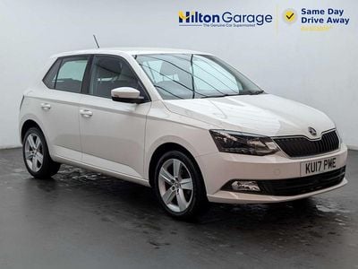 Used Skoda Fabia SE L 2017 White Hatchback