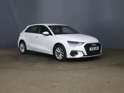 Used Audi A3 Design 2021 White Sedan