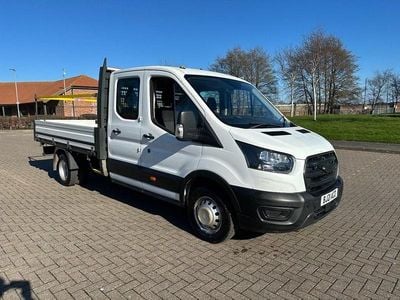 Used Ford Transit 130 HP (95 kW) 2021 White Cabriolet