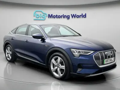 Used Audi e-tron 300 kW (408 HP) 2021 Blue SUV