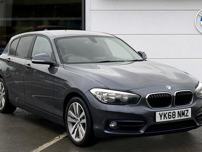 Used BMW 118 Sport Line 134 HP (98 kW) 2018 Grey Hatchback