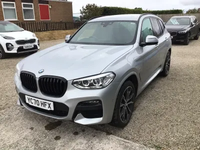 Used BMW X3 M Sport 181 HP (133 kW) 2020 Silver SUV