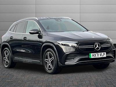 Cosmos black Used 2021 Mercedes EQA250 AMG line SUV | £17,990 (Fair price)