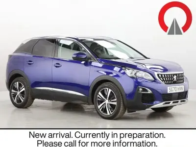 Used Peugeot 3008 Allure 130 HP (95 kW) 2020 Blue SUV