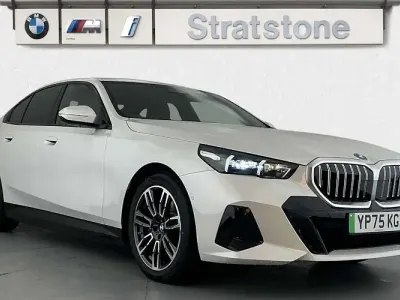 Used BMW i5 M Sport 250 kW (340 HP) 2025 White Sedan