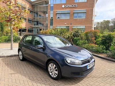 Used VW Golf VII Match 105 HP (77 kW) 2012 Blue Hatchback