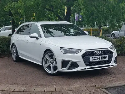 Used Audi A4 S-Line 204 HP (150 kW) 2024 White Estate