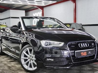 Used Audi A3 Cabriolet S-Line 180 HP (132 kW) 2015 Black Cabriolet
