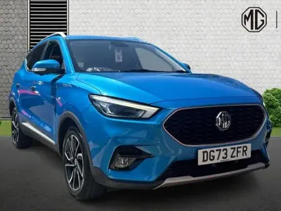 Used MG ZS Exclusive 106 HP (77 kW) 2023 Blue SUV