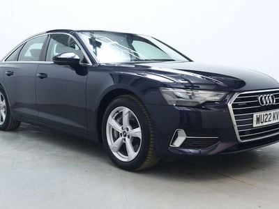 Used Audi A6 Sport 299 HP (219 kW) 2022 Blue Sedan