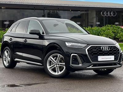 Black Used 2022 Audi Q5 S-Line SUV | £29,790 (Fair price)