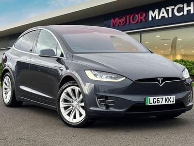 Used Tesla Model X 244 kW (333 HP) 2017 Silver SUV