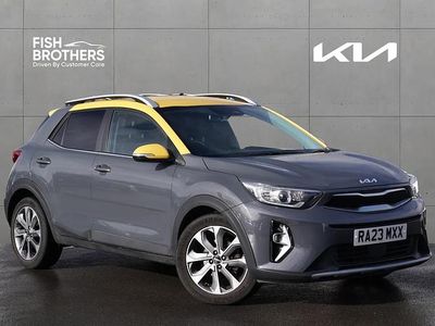 Used Kia Stonic 100 HP (73 kW) 2023 Grey SUV