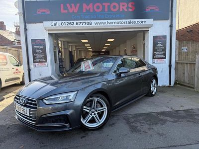 Grey Used 2017 Audi A5 S-Line Coupe | £14,995 (A bit pricey)