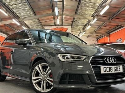 Used Audi A3 S-Line 190 HP (139 kW) 2018 Grey Sedan