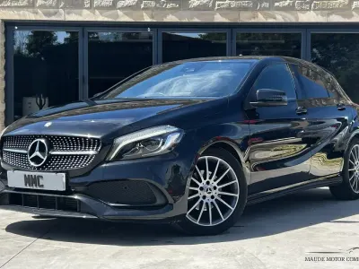 Used Mercedes A200 AMG Line Premium 134 HP (98 kW) 2016 Black Hatchback