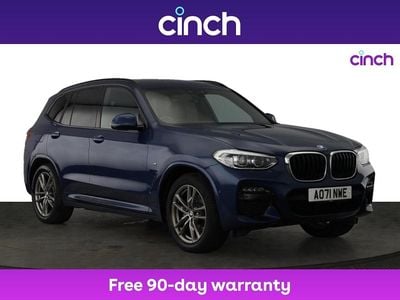 Blue Used 2021 BMW X3 M Sport SUV | £26,419 (Super price)