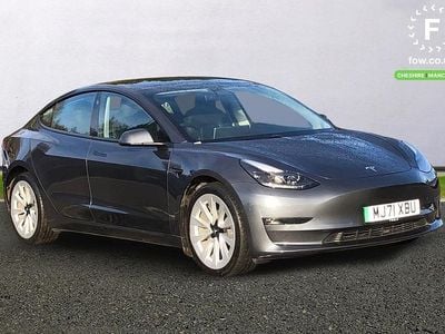 Grey Used 2021 Tesla Model 3 Long Range AWD Sedan | £20,999 (Fair price)