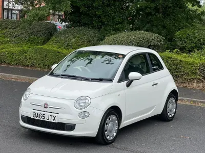 Used Fiat 500 Pop 69 HP (50 kW) 2015 White Hatchback