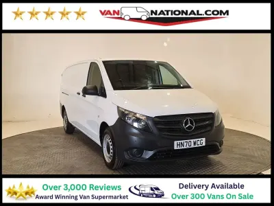 Used Mercedes Vito 136 HP (100 kW) 2021 White Van