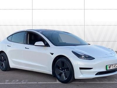 Used Tesla Model 3 Standard Range 208 kW (283 HP) 2021 White Sedan