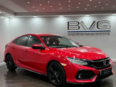 Used Honda Civic Sport 182 HP (133 kW) 2017 Red Hatchback