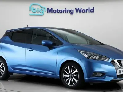 Usado Nissan Micra S 101 HP (74 kW) 2020 Azul Citadino