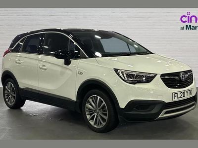 Used Vauxhall Crossland X 108 HP (79 kW) 2020 White SUV