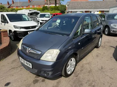 Begagnad Vauxhall Meriva Active 2010 Blå Minibuss