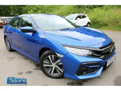 Used Honda Civic SE 126 HP (92 kW) 2022 Blue Hatchback