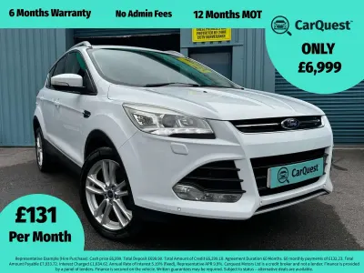 Used Ford Kuga Titanium X 163 HP (119 kW) 2014 White SUV