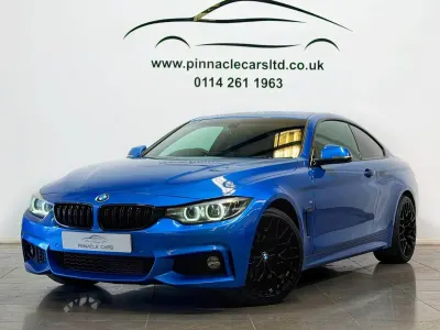 Used BMW 420 Coupé M Sport 190 HP (139 kW) 2019 Blue Coupe