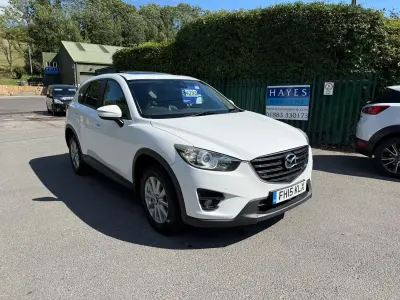 Used Mazda CX-5 150 HP (110 kW) 2015 White SUV