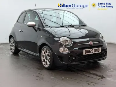 Used Fiat 500 Rock 69 HP (50 kW) 2020 Black Hatchback