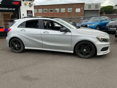 Used Mercedes A200 AMG 136 HP (100 kW) 2014 Silver Hatchback